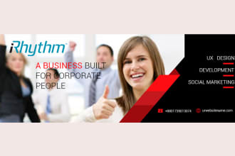 design a facebook cover and profile picture  matching cover