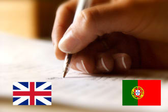 professionally translate english to portuguese and pt to en