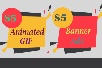 create amazing professional GIF banner ads