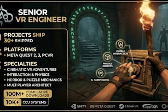 develop your VR game in unity for meta quest, pcvr and steamvr
