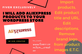 add products to your wordpress store