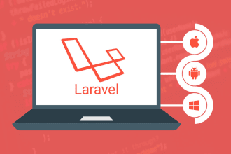 develop web app using laravel