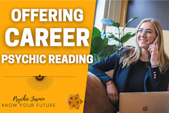 do a psychic reading on your money and career
