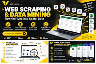 do web crawling,web scraping and  data mining