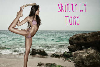 hold the ULTIMATE fan sign in a yoga pose