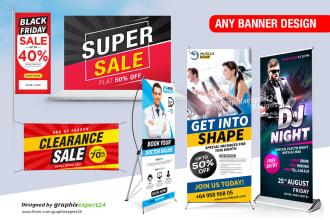 design retractable, roll up banner, signage, outdoor design
