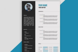 design and edit resume curriculum vitae cover letter