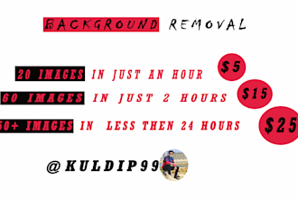 remove background in just an hour