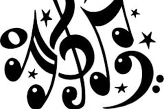 create a keyboard tutorial for songs