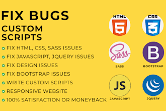 do HTML, CSS, sass, javascript, jquery, react js, and nextjs work