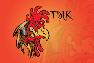 do creative mascot, cartoon logo for you