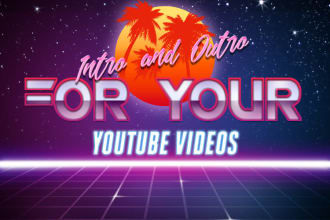 produce an intro or outro song for youtube or podcast