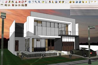 do any kind of sketchup design for you