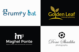 create unique logo design with source file within 24 hours