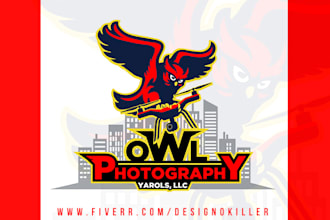 design professional mascot and business logo