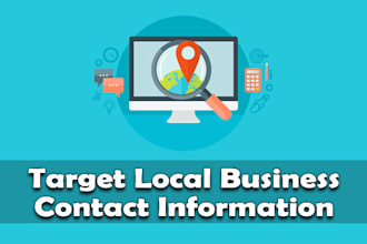 provide your targeted local business contact information