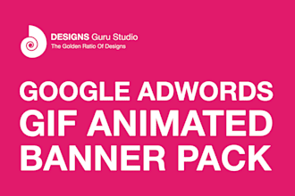 design google adwords GIF animated banner pack