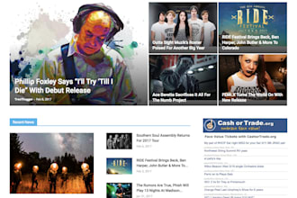 hype your Music, Tour Dates or Press Release on our Popular Music Blog