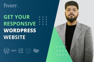 design or redesign, create, build a wordpress website