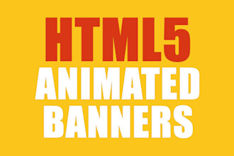animate HTML5 banners ads