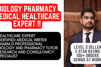 teach biology, medical, pharmacy, pharmacology
