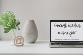 be your social media manager