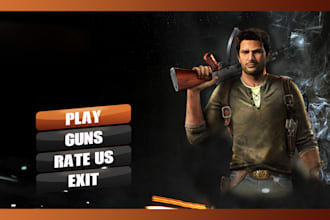 design a games gui for mobile