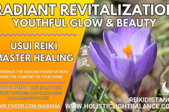 do a reiki radiant revitaiization youthful glow and beauty