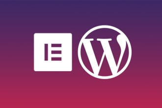 create a responsive  wordpress website using elementor pro