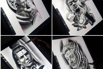 do custom tattoo design for you