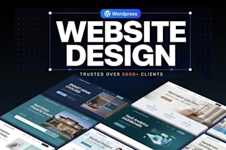 design a professional wordpress website for your business