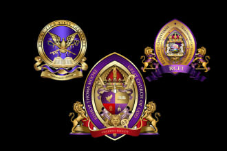 design stunning and unique church and school seal logo