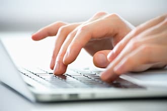 do typing job of 20 pages and conversion of any format