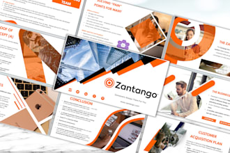 design professional powerpoint presentation and pitch deck