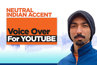 record an english voice over narration