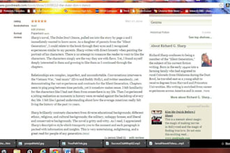 write a review of your book/ebook/facebook, tweet it, and blog it