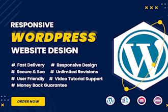 create responsive wordpress website