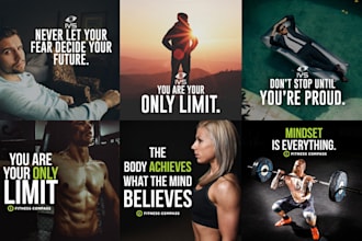 create cohesive motivational instagram quotes
