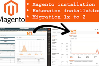 install,migrate magento 1 to 2
