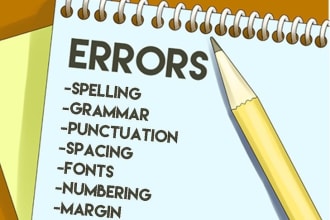 proofread, correct and edit 1000 words or more in romanian