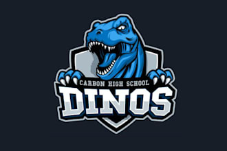 make professionale  mascot and cartoon logo design for you