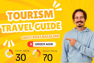 seo link building service via tourism travel guide content guest post backlinks