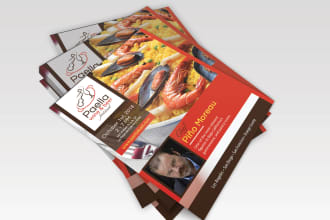design creative flyer, brochure, poster for company or business