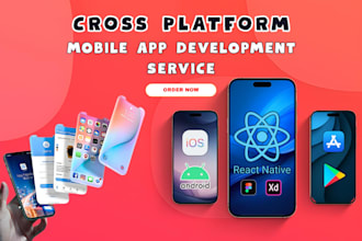 develop,publish mobile app in react native, expo, flutter