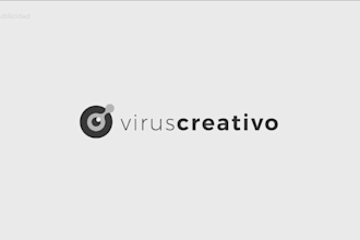 desing a flat minimalist logo for you