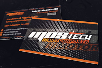 design your business contact card