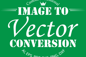 vectorise your logo or svg dxf jpg etc in 1 to 12 hrs