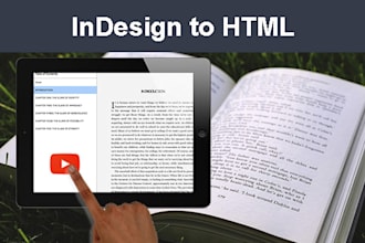 convert indesign layout to html