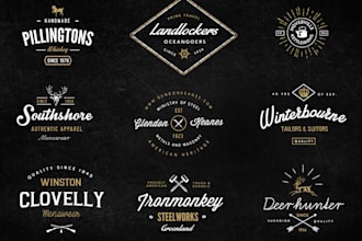 design professional vintage and versatile logo