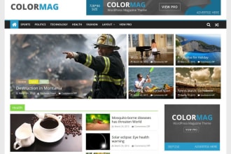 install a wordpress theme and setup like demo in 3 hours